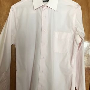 Men’s Medium light pink Geoffrey Beene dress shirt
